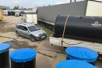 Монтаж емкости ЭКОМИР на 7.5 кубов в Костроме